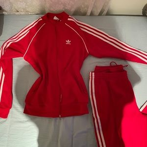 Adidas red tracksuit - limited edition